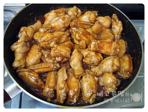 바베큐 치킨과 웨지감자