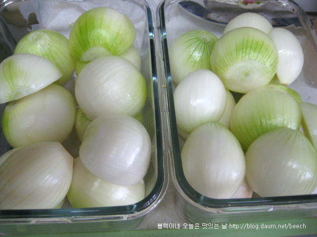 양파 고추 장아찌
