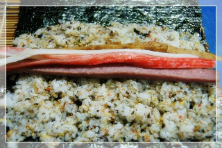 남은 김밥재료 짜투리로 고급초밥을