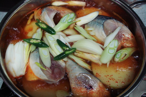 생고등어 맛있게 조려 먹기