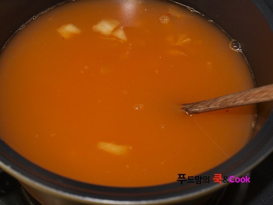 매콤하게 맛있는 낙지김치죽