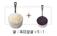 밥 맛있는 한식당 최상의 잡곡밥 비율