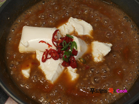 부드러운 맛에 반하는 마파순두부/마파두부