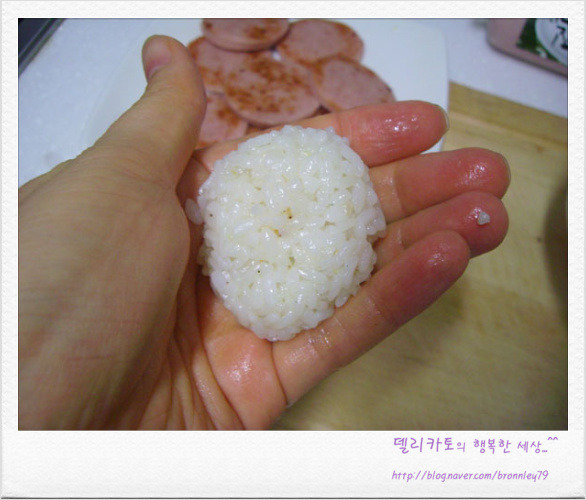 맛있는 햄초밥....!!