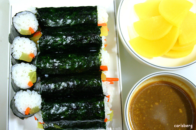 충무김밥 vs 꼬마김밥 vs 마약김밥