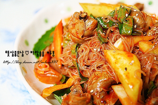 골뱅이무침