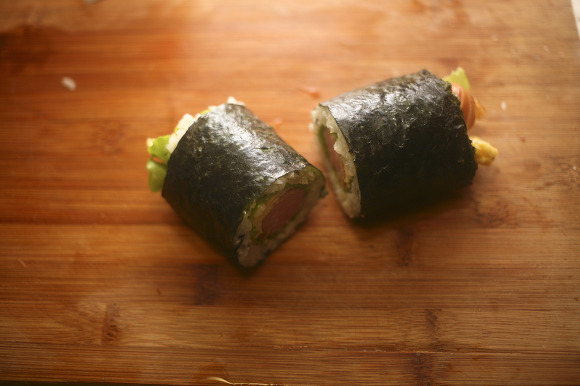 김밥꽁지 이미지