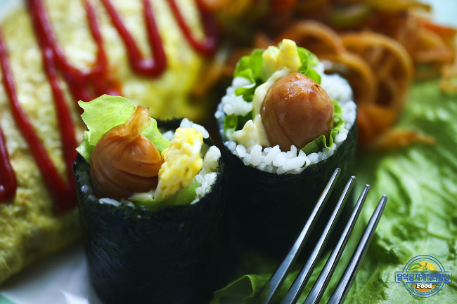김밥꽁지 이미지